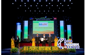 SALINK VIỆT NAM nhận danh hiệu Top 100 Thương hiệu tiêu biểu Châu Á - Thái Bình Dương năm 2021